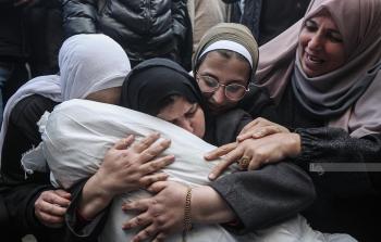 في وداع الشهداء بغزة
