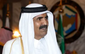 الأمير السابق الشيخ حمد بن خليفة آل ثاني