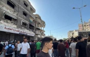 الشقة التي استهدف فيها نسمان مع عائلته بحي النصر غرب مدينة غزة