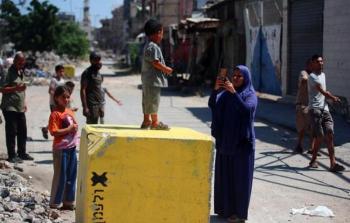 الخط الأصفر في غزة