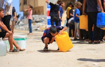 العطش في غزة