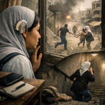 صورة تعبيرية أُعدت بمساعدة الذكاء الاصطناعي