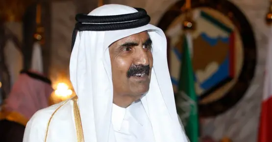 الأمير السابق الشيخ حمد بن خليفة آل ثاني