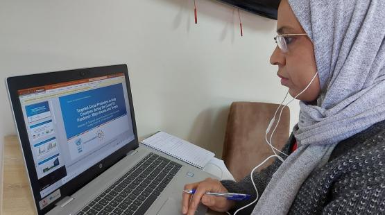 مديرة عام مكافحة الفقر في وزارة التنمية الاجتماعية هنادي براهمة