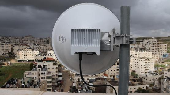 جزء من برج التقوية الاسرائيلي