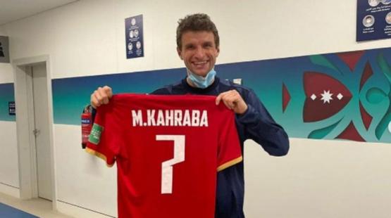نجم منتخب ألمانيا ونادي بايرن ميونيخ توماس مولر
