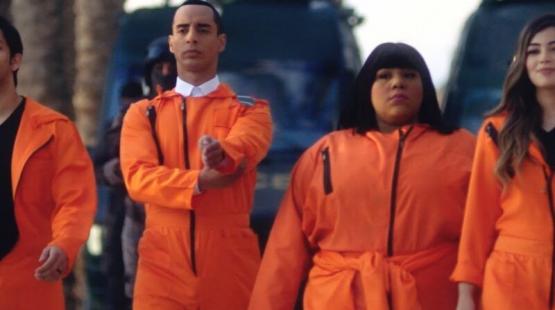 جانب من مسلسل في بيتنا روبوت