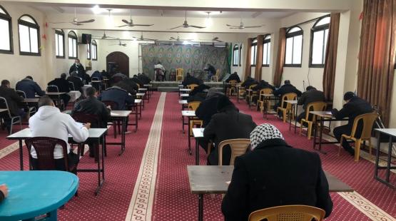 جانب من اتخابات حماس الداخلية