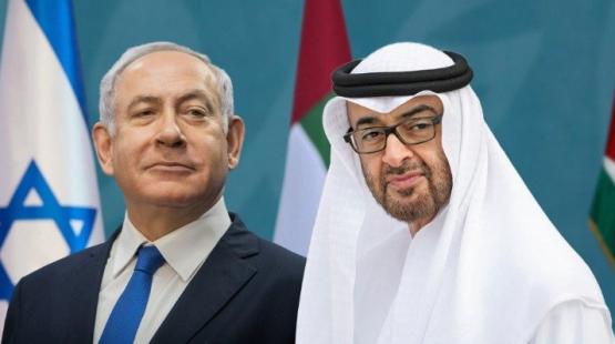 محمد بن زايد وبنيامين نتنياهو