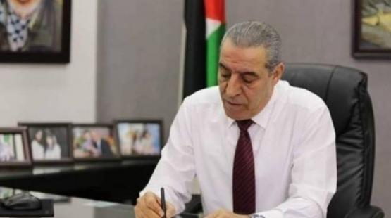 حسين الشيخ عضو اللجنة التنفيذية لمنظمة التحرير الفلسطينية،