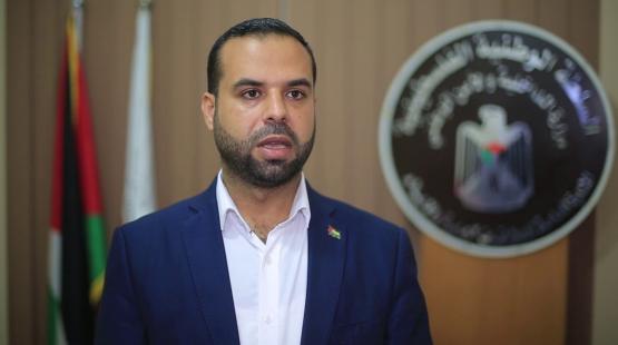 إياد البزم المتحدث باسم وزارة الداخلية في غزة