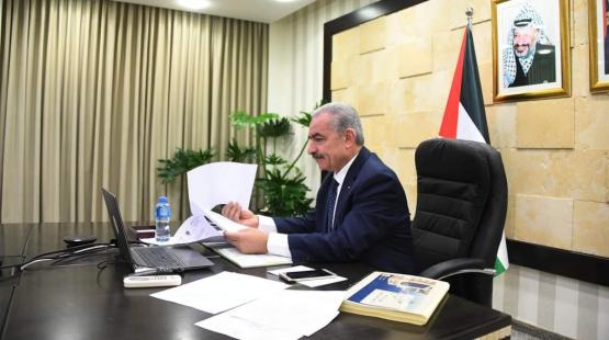 رئيس الوزراء محمد اشتية