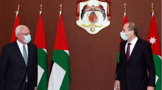 وزيرا الخارجية الفلسطيني والاردني