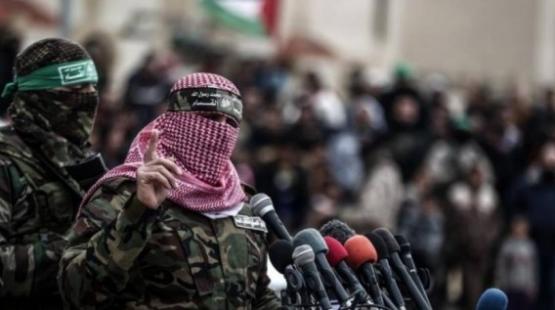 الناطق العسكري باسم كتائب الشهيد عزالدين القسام، الجناح العسكري لحركة حماس، أبو عبيدة