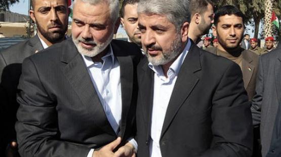 خالد مشعل واسماعيل هنية