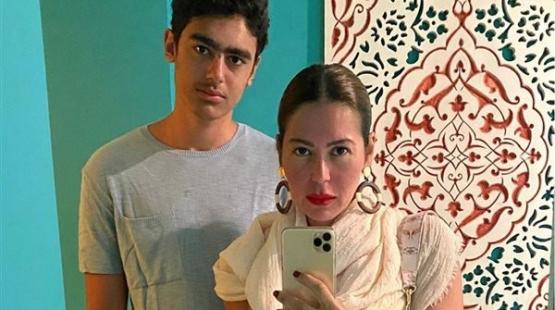 لقاء الخميسي وابنها