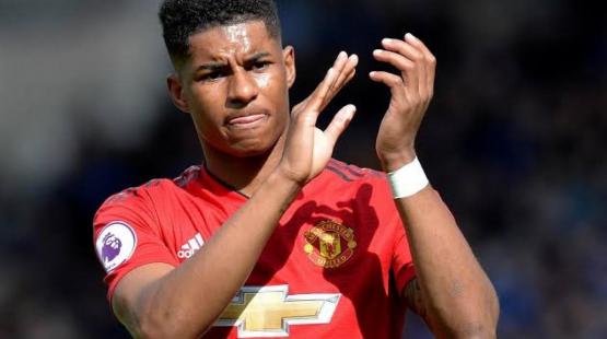 ماركوس راشفورد لاعب مانشستر يونايتد