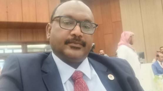 خالد عبد الله حمد النائب الأول  لرئيس اللجنة الأولمبية السودانية وعضو المكتب التنفيذي للجان الأولمبية العربية