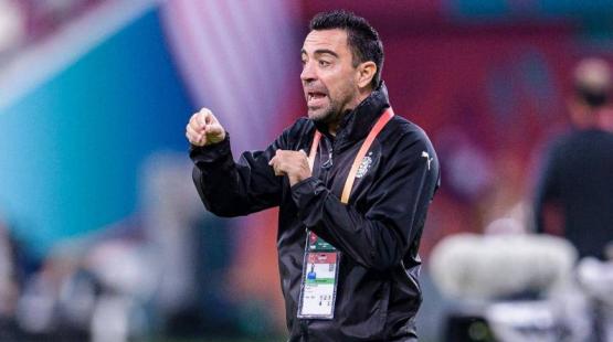 تشافي هرنانديز مدرب نادي برشلونة