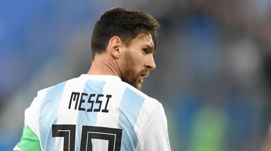 ليونيل ميسي قائد المنتخب الأرجنتيني