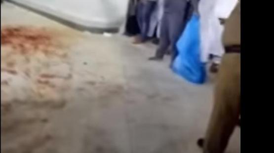 لقطة من المقطع المصور