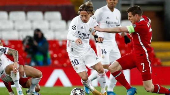 قائمة ريال مدريد لمواجهة ليفربول