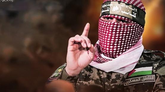 الناطق باسم كتائب القسام الجناح العسكري لحركة حماس ابو عبيدة