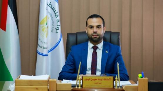إياد البزم المتحدث باسم وزارة الداخلية والأمن الوطني بغزة