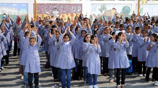 طلاب مدارس "اونروا"