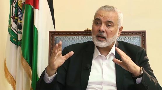 إسماعيل هنية رئيس المكتب السياسي لحركة حماس