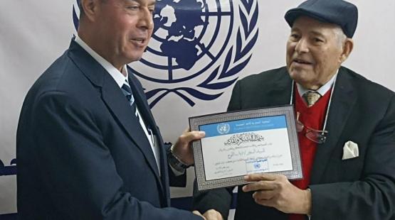 سفير دولة فلسطين لدى جمهورية مصر العربية ومندوبها الدائم لدى جامعة الدول العربية دياب اللـوح