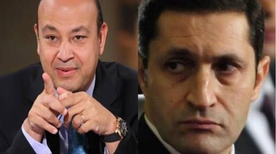 علاء مبارك وعمرو أديب