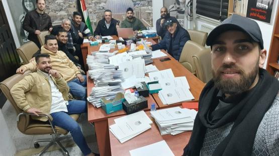 تحضيرات نقابة الصحفيين لمؤتمرها الاستثنائي