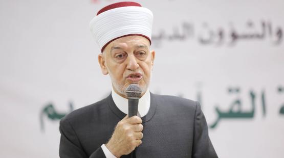 الشيخ الدكتور يوسف جمعة سلامة النائب الأول لرئيس الهيئة الإسلامية العليا بالقدس