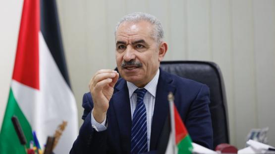 الدكتور محمد اشتية رئيس الوزراء الفلسطيني