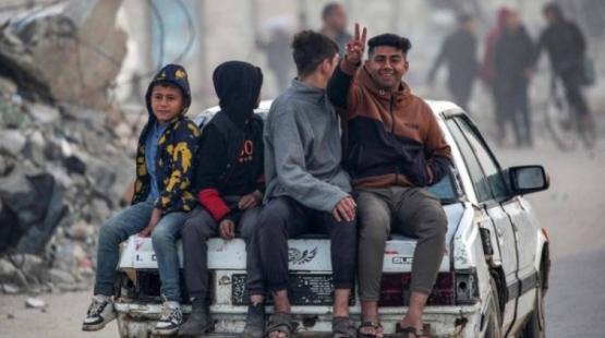 عودة النازحين إلى شمال غزة