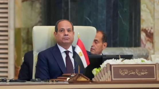 الرئيس المصري عبدالفتاح السيسي