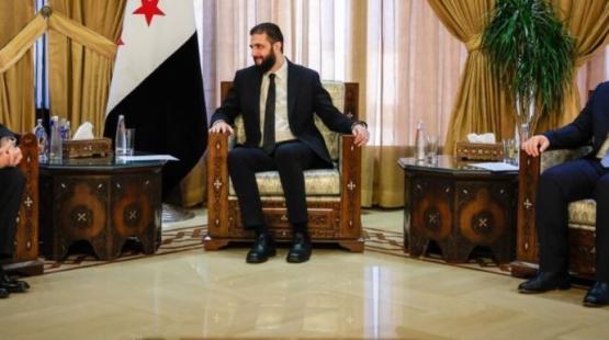 الرئيس السوري أحمد الشرع