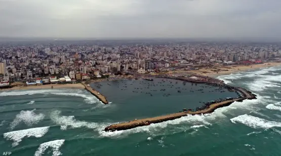 ميناء غزة- ارشيفية