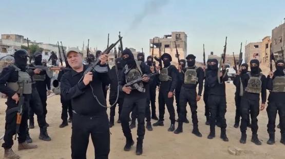 مقاتلون من حماس في غزة