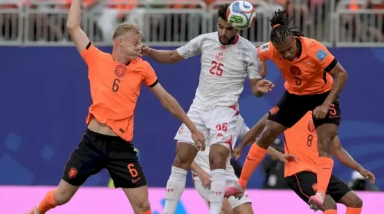 جانب من المباراة