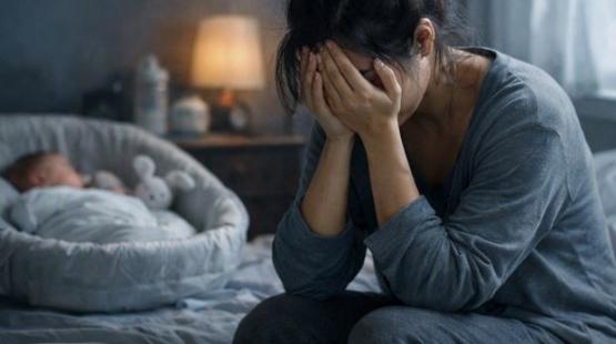 اكتئاب ما بعد الولادة- صورة تعبيرية