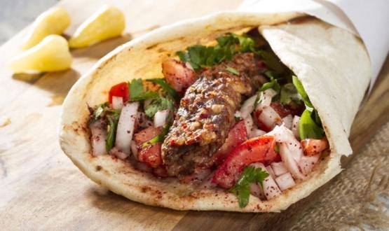 ساندوتش كباب دجاج