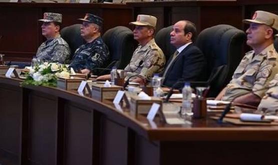 زيارة السيسي لـ "أوكتاغون" الجيش المصري