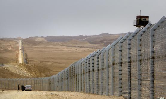 الحدود المصرية الاسرائيلية - أرشيفية