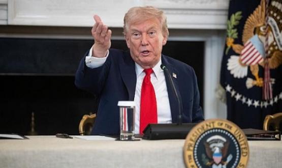 الرئيس الأمريكي دونالد ترامب