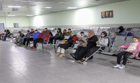 عودة المرضى الى غزة من الأردن
