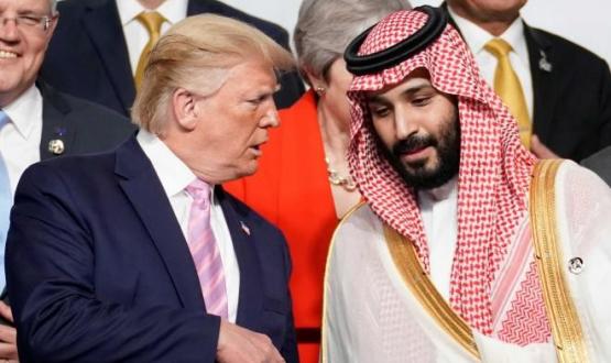 محمد بن سلمان وترامب