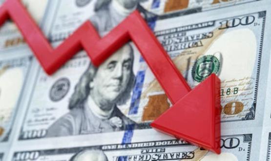 هبوط سعر الدولار