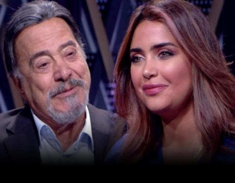 الفنان المصري الكبيرة يوسف شعبان وابنته